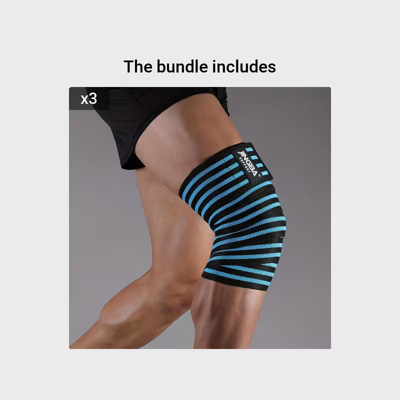 knee straps 3-pack